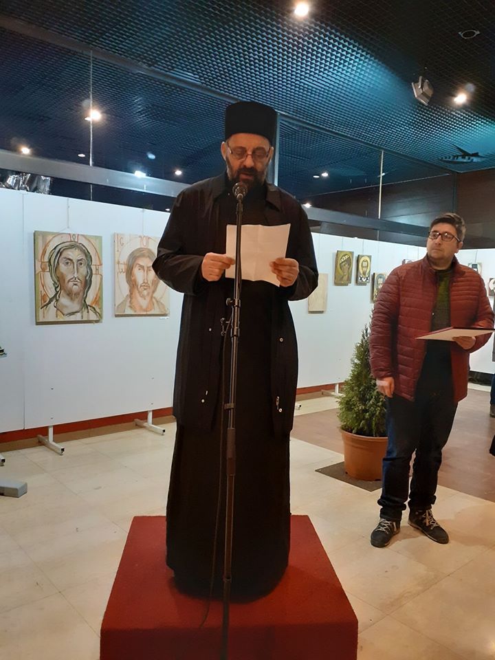 Успешно отворена изложба Биљане Јовановић (Висока школа – Академија за уметности и консервацију СПЦ)